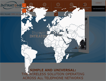 Tablet Screenshot of intratone.com